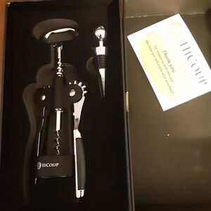 HiCoup Premium Wing Corkscrew.  New.
